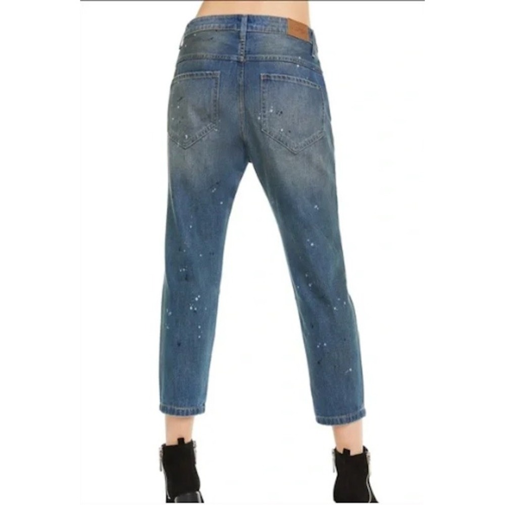 NWT Wildfox Sz 29 Cropped Baggy Boyfriend DaVinci Jeans 112476